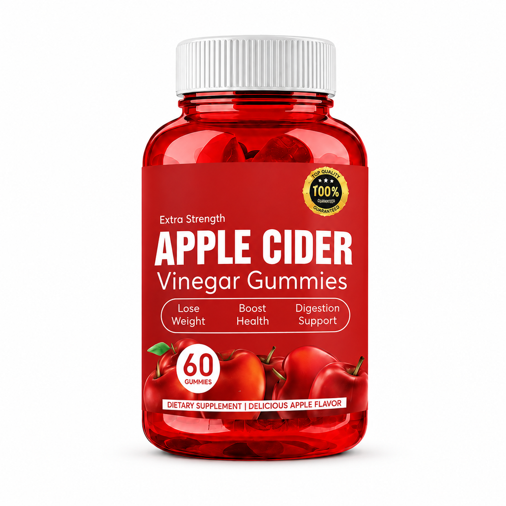 Suplemento gummies de vinagre de manzana 60 unidad
