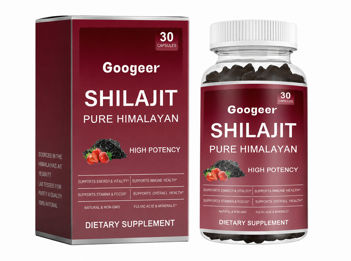 SUP Gummies SHILAJIT- apoyo energético y bienestar general. 30 unidades