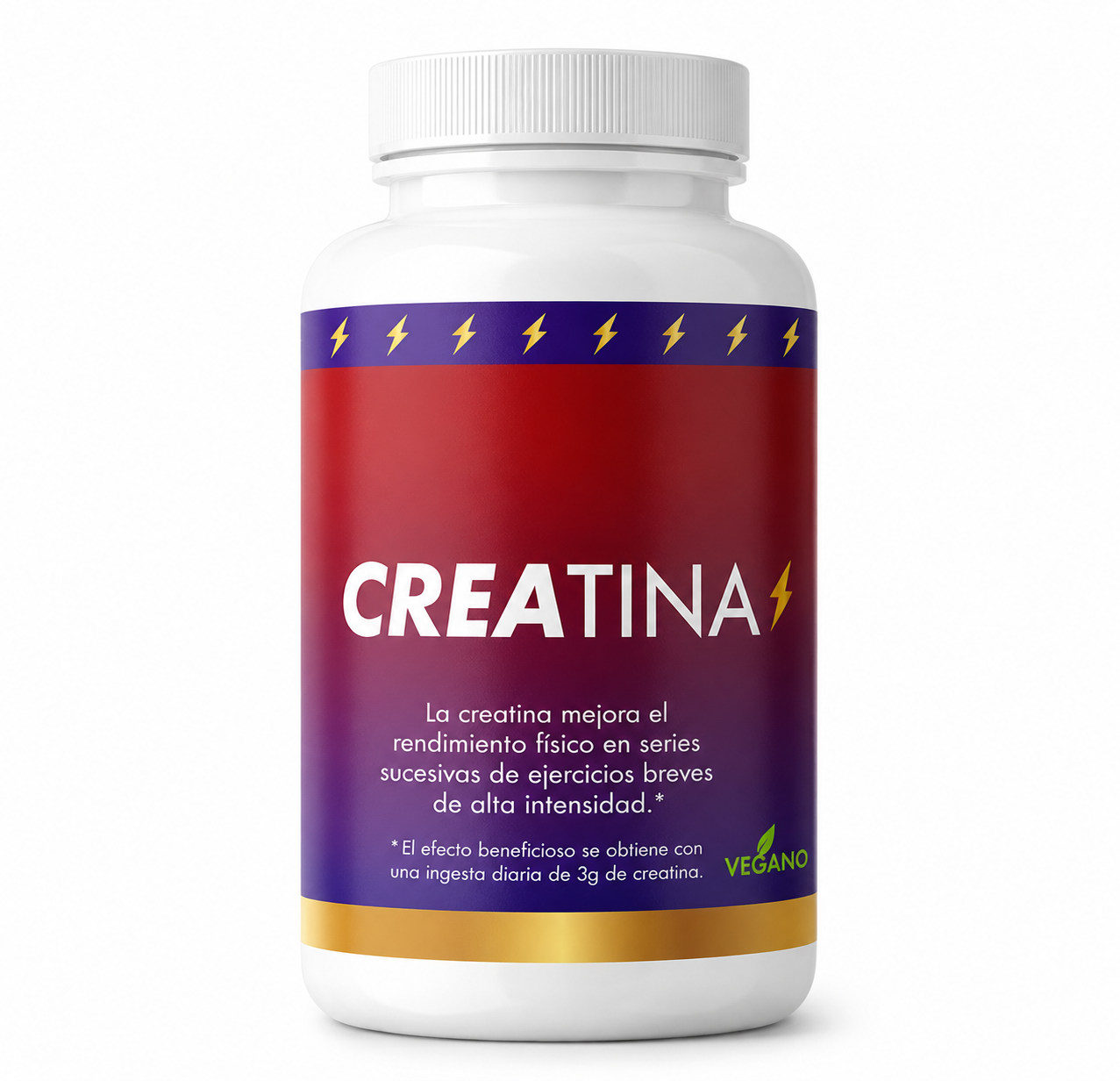 Suplemento de creatina en comprimidos – 90 unidades