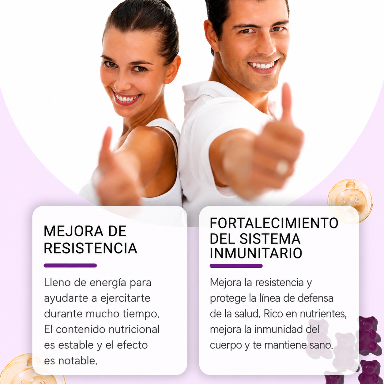 SUP Gummies SHILAJIT- apoyo energético y bienestar general. 30 unidades